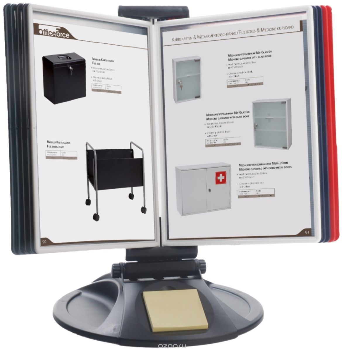 Office Force Stationery   Qulck-Vlew Information Display 4  